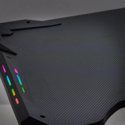 Masa gaming Prestige Chairs OFF 300 (Black) Thumb