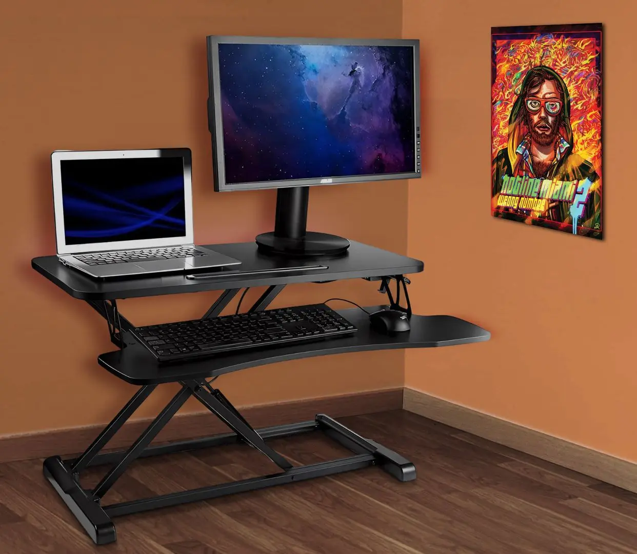 Masa de calculator Procart TVM-204 (Black)