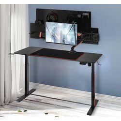 Masa pentru calculator gaming Serioux Elysium LED RGB (Black)