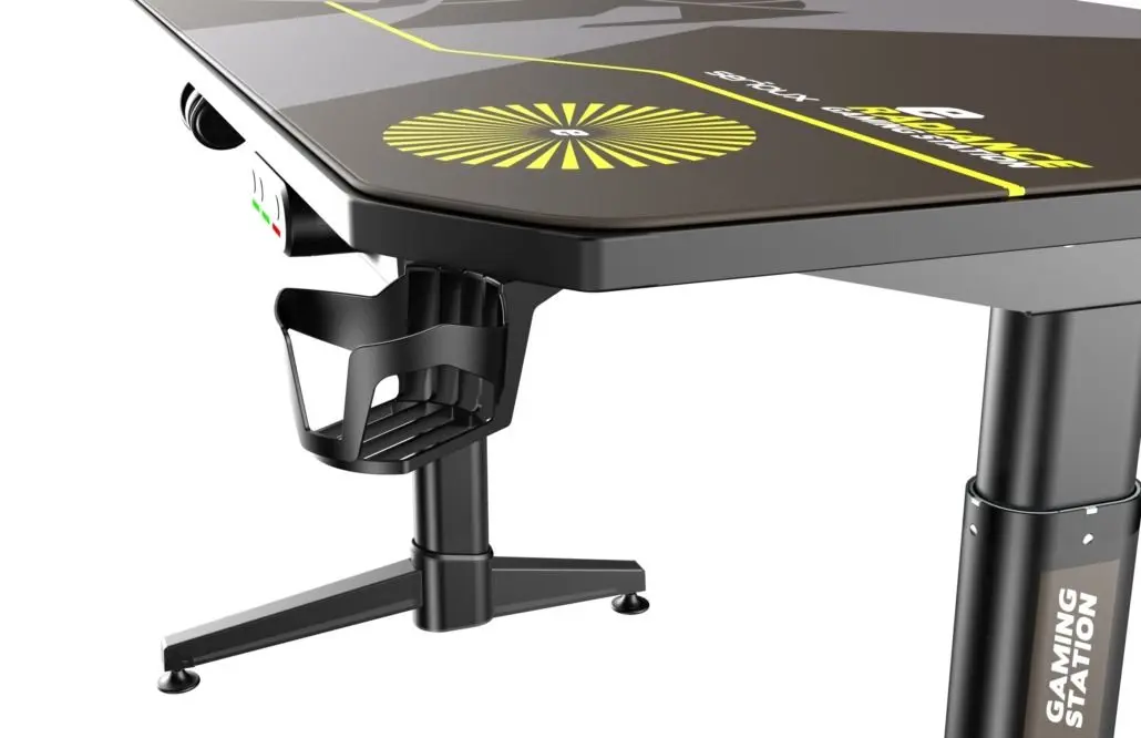 Masa de calculator gaming Serioux eRadiance SRXGT-ERADIANCE (Black) - 4