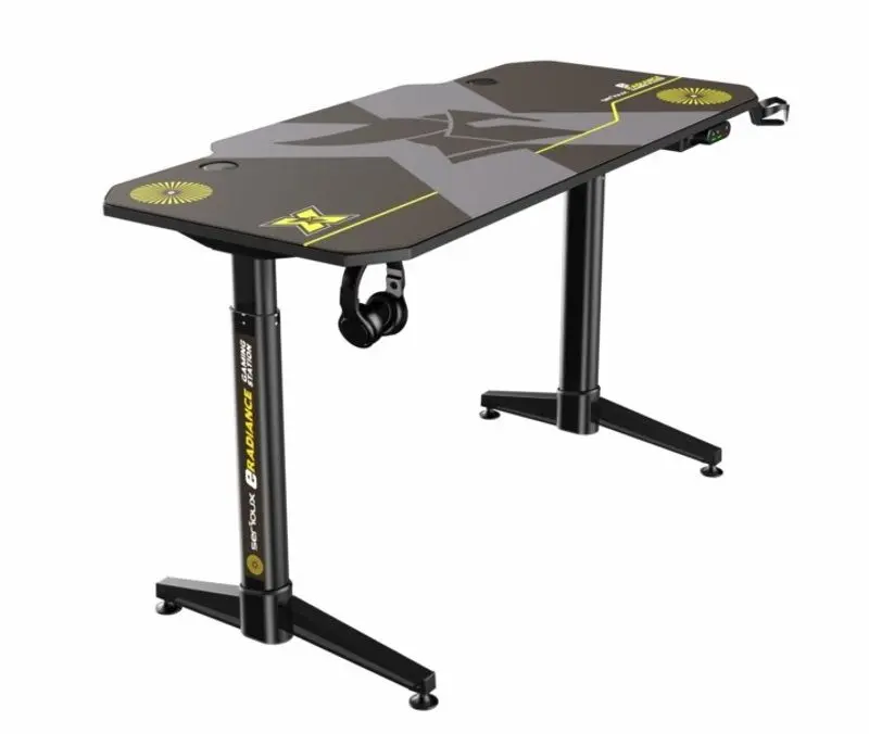 Masa de calculator gaming Serioux eRadiance SRXGT-ERADIANCE (Black)