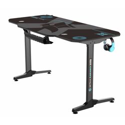 Masa de calculator gaming Serioux Radiance SRXGT-RADIANCE-B (Black/Blue) Thumb