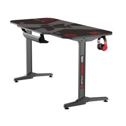 Masa de calculator gaming Serioux Radiance SRXGT-RADIANCE-R (Black/Red) Thumb