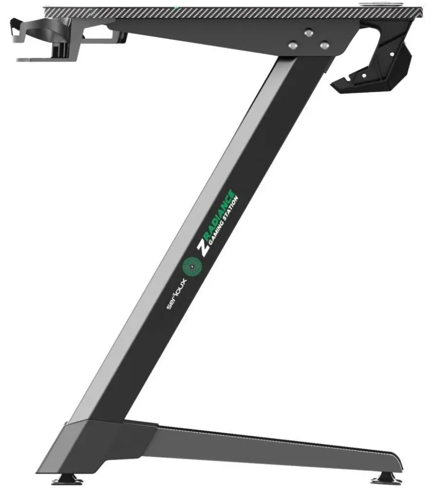 Masa de calculator gaming Serioux zRadiance SRXGT-ZRADIANCE-G (Black/Green) - 5