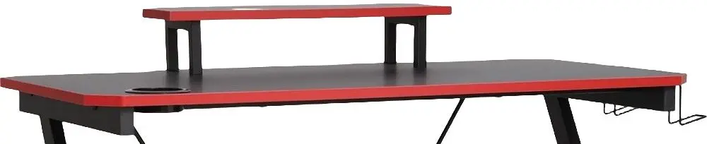 Masa pentru calculator Signal B-202 (Black/Red)