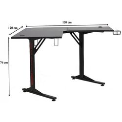 Masa pentru calculator Signal B-219 (Black) Thumb