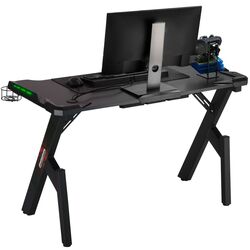 Стол компьютерный с подсветкой Sofotel LED Ult (Black) Thumb