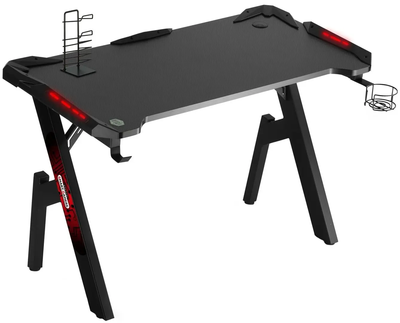 Стол компьютерный с подсветкой Sofotel LED Ult (Black)