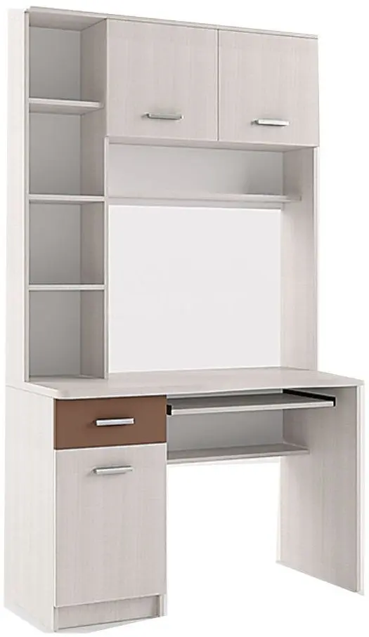 Стол компьютерный Sokme Кросслайн 1200 (Крослайн Латте/Мокка)