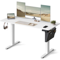 Masa de calculator gaming Songmics LSD134W01V1 (Cloud White) Thumb