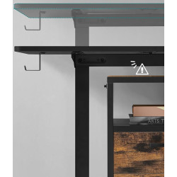Masa de calculator Songmics LSD134BZ01 (Black) Thumb