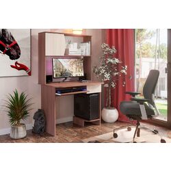 Стол компьютерный Стендмебель Nr.2 (Ясень Шимо Светлый/Ясень Шимо Темный) Thumb