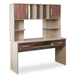 Masa de calculator Стендмебель №8 (Ash Shimo Light/Ash Shimo Dark)