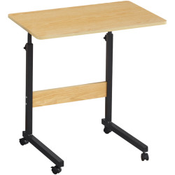 Masa pentru laptop Tempo Kondela Justus (Oak/Black) Thumb