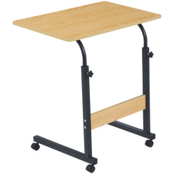 Masa pentru laptop Tempo Kondela Justus (Oak/Black) Thumb