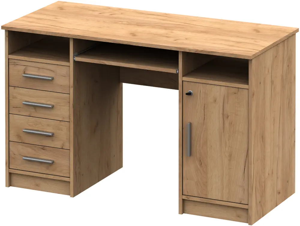 Masa de calculator Tempo Kondela B9 New (Artisan Oak)