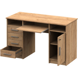 Masa de calculator Tempo Kondela B9 New (Artisan Oak) Thumb