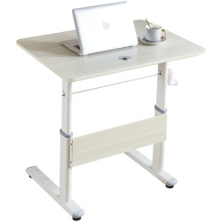 Masa de calculator Tempo Kondela Kasios (Grandson Oak/White) Thumb