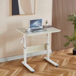 Masa de calculator Tempo Kondela Kasios (Grandson Oak/White) Thumb