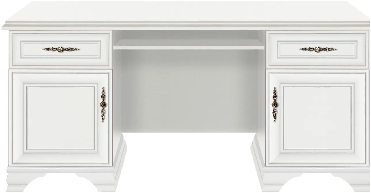 Masa de calculator Tempo Kondela Kentak BIU2D2S (Alpine White)