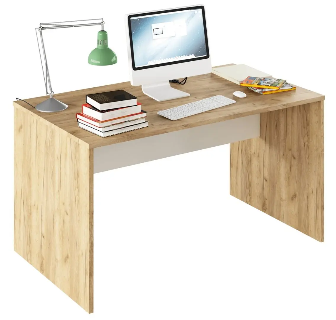 Masa de birou Tempo Kondela Rioma Typ 11 (Artisan Oak/White)