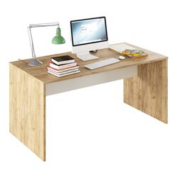 Masa de birou Tempo Kondela Rioma Typ 16 (Artisan Oak/White)