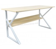 Masa de birou Tempo Kondela Tarcal 100x60 (Natural Oak/White)