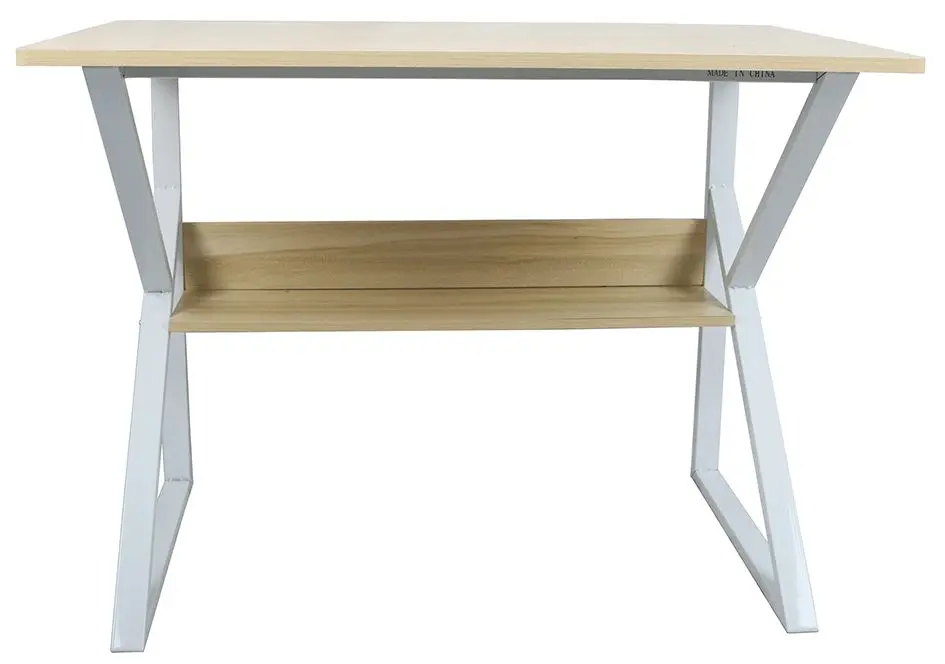 Masa de birou Tempo Kondela Tarcal 80x40 (Natural Oak/White)