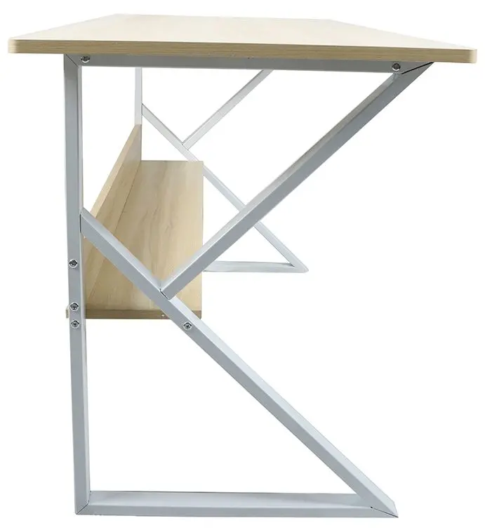 Masa de birou Tempo Kondela Tarcal 80x40 (Natural Oak/White)