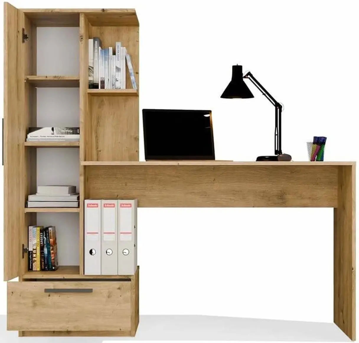 Стол компьютерный TopEshop Cosmo (Artisan Oak) - 6