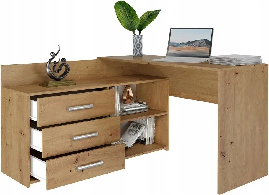 Masa de birou TopEshop Dany (Artisan Oak)