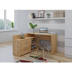 Masa de birou TopEshop Dany (Artisan Oak) Thumb