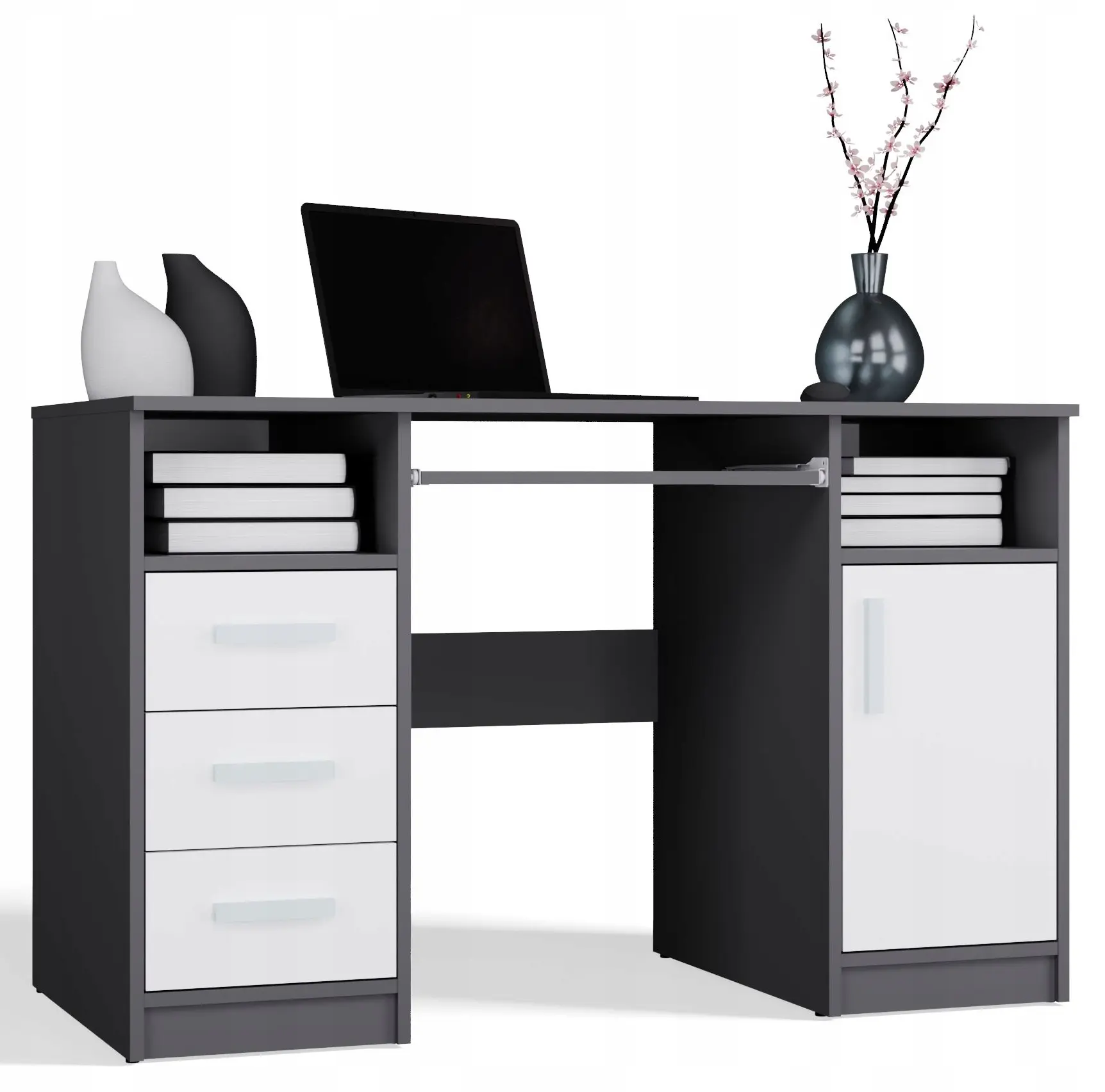 Стол компьютерный TopEshop Delta (Anthracite/White) - 2