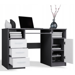 Стол компьютерный TopEshop Delta (Anthracite/White) Thumb