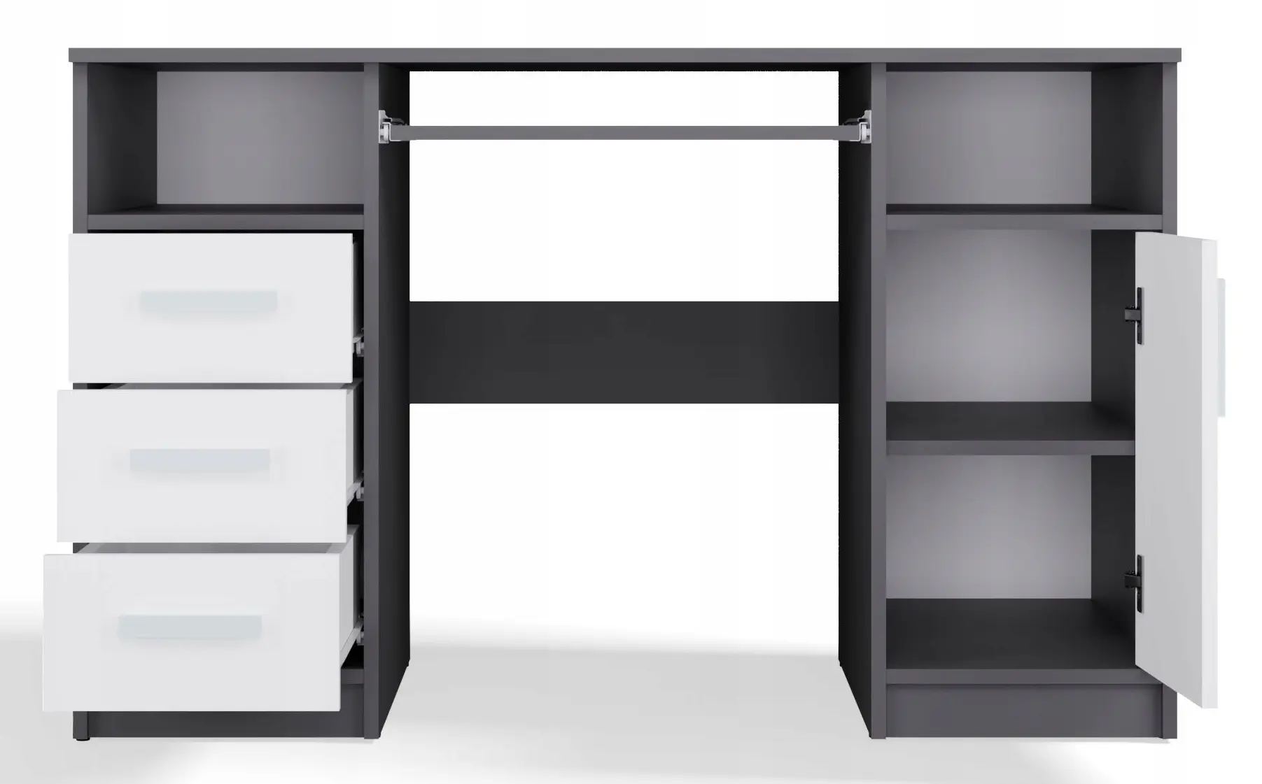 Стол компьютерный TopEshop Delta (Anthracite/White) - 5