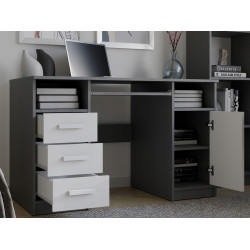 Стол компьютерный TopEshop Delta (Anthracite/White) Thumb