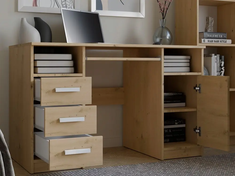 Стол компьютерный TopEshop Delta (Artisan Oak) - 6