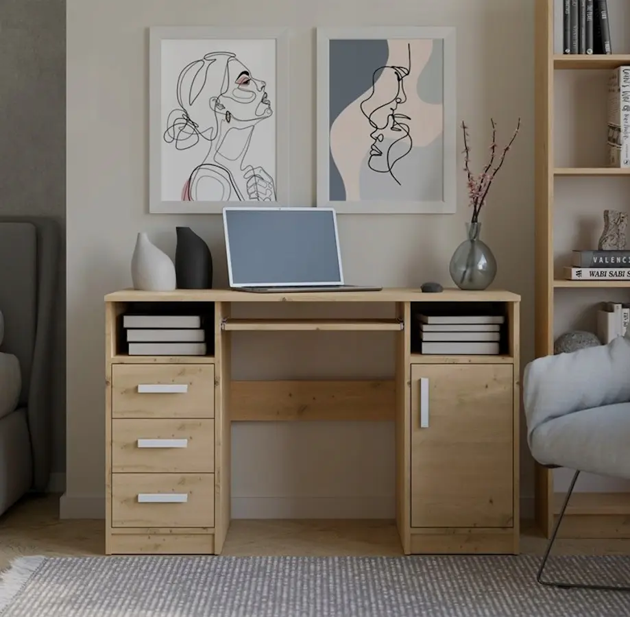 Стол компьютерный TopEshop Delta (Artisan Oak)