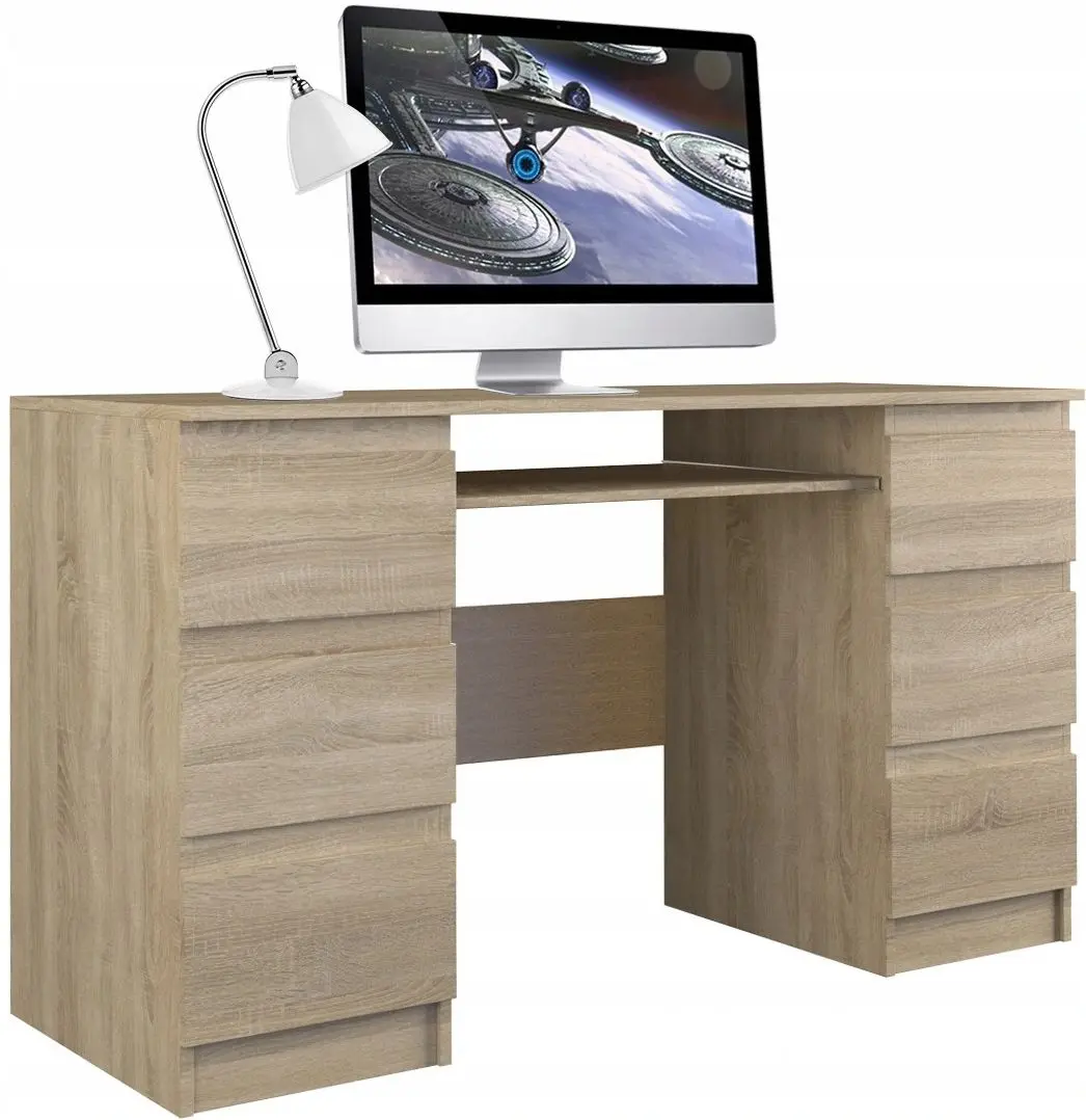 Стол компьютерный TopEshop Kuba (Sonoma Oak)