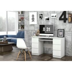 Стол компьютерный TopEshop Kuba (White) Thumb