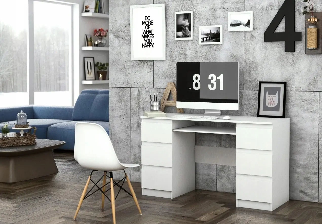 Стол компьютерный TopEshop Kuba (White)