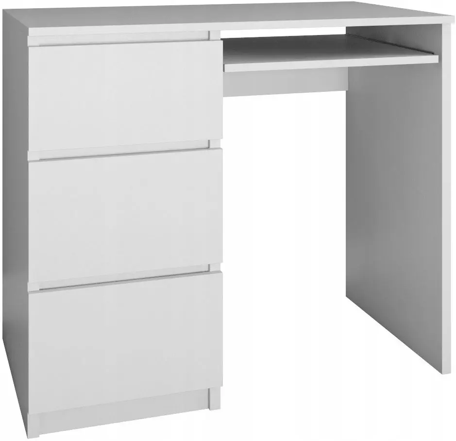 Стол компьютерный TopEshop Lima Left (White Matt)