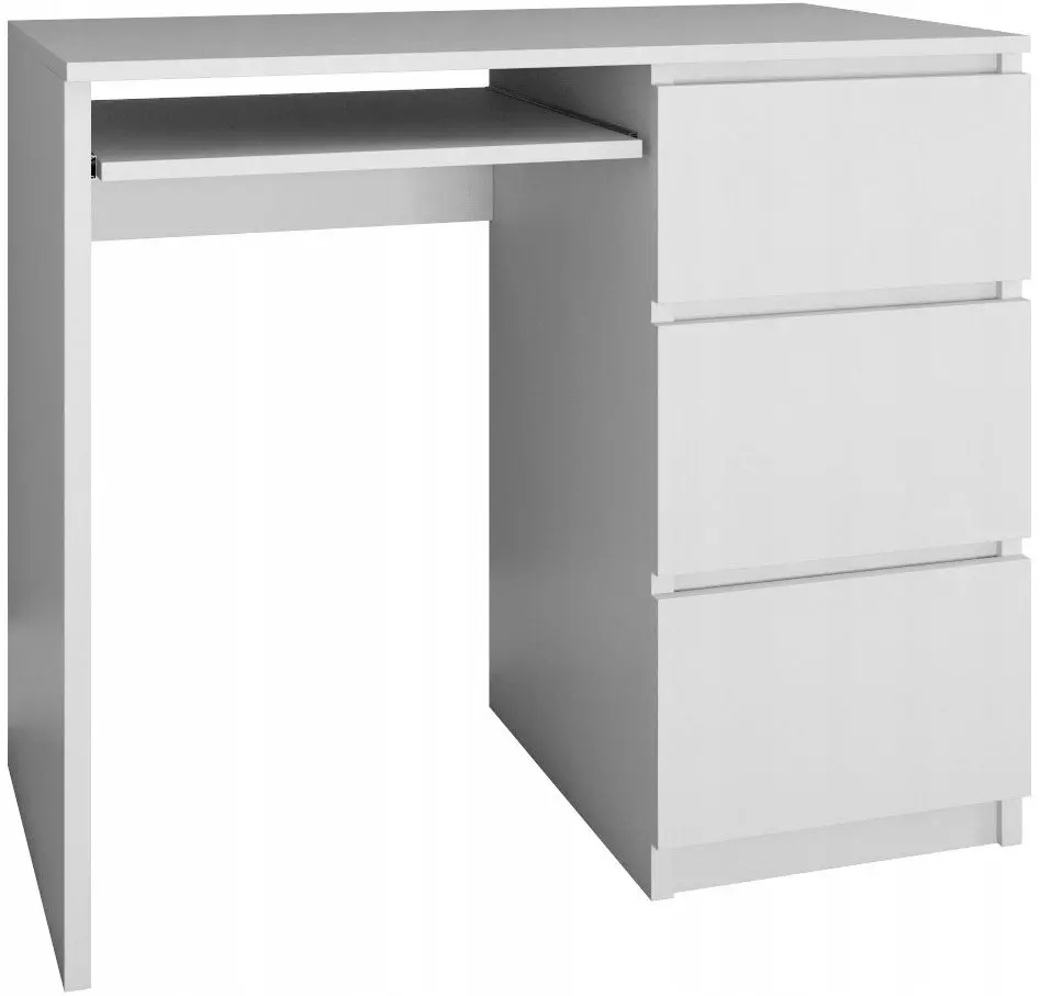 Стол компьютерный TopEshop Lima Right (White Matt)