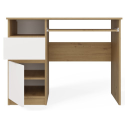 Стол компьютерный TopEshop Porto Left (Artisan Oak/White) Thumb