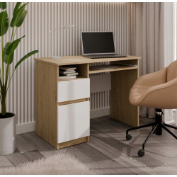 Стол компьютерный TopEshop Porto Left (Artisan Oak/White) Thumb