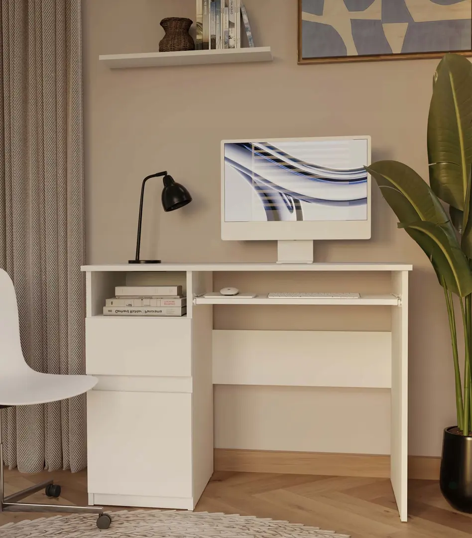 Masa pentru calculator TopEshop Porto Lewe (White)
