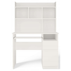 Стол компьютерный TopEshop Porto Right со стеллажом (White) Thumb