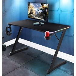 Masa pentru calculator Trust GXT 709 Luminos (Black)