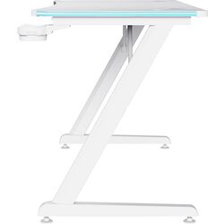 Masa de calculator Trust GXT 709W Luminus (White) Thumb