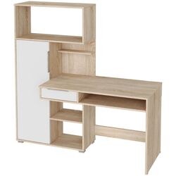 Masa pentru calculator Tuckano Duet (Sonoma/White)